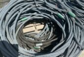 1 en 7./8 duim wirerope kabels