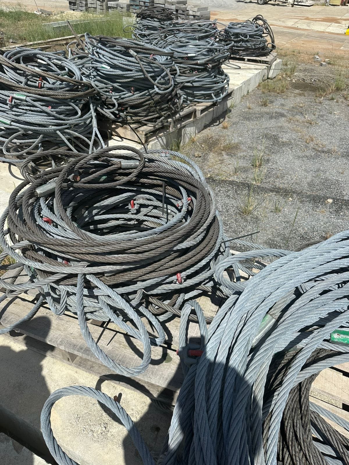 1 en 7./8 duim wirerope kabels